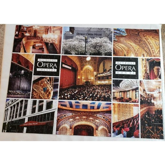 Melissa & Doug DETROIT OPERA HOUSE MICHIGAN THEATRE 500pc Jigsaw Puzzle COMPLETE - Picture 2 of 7